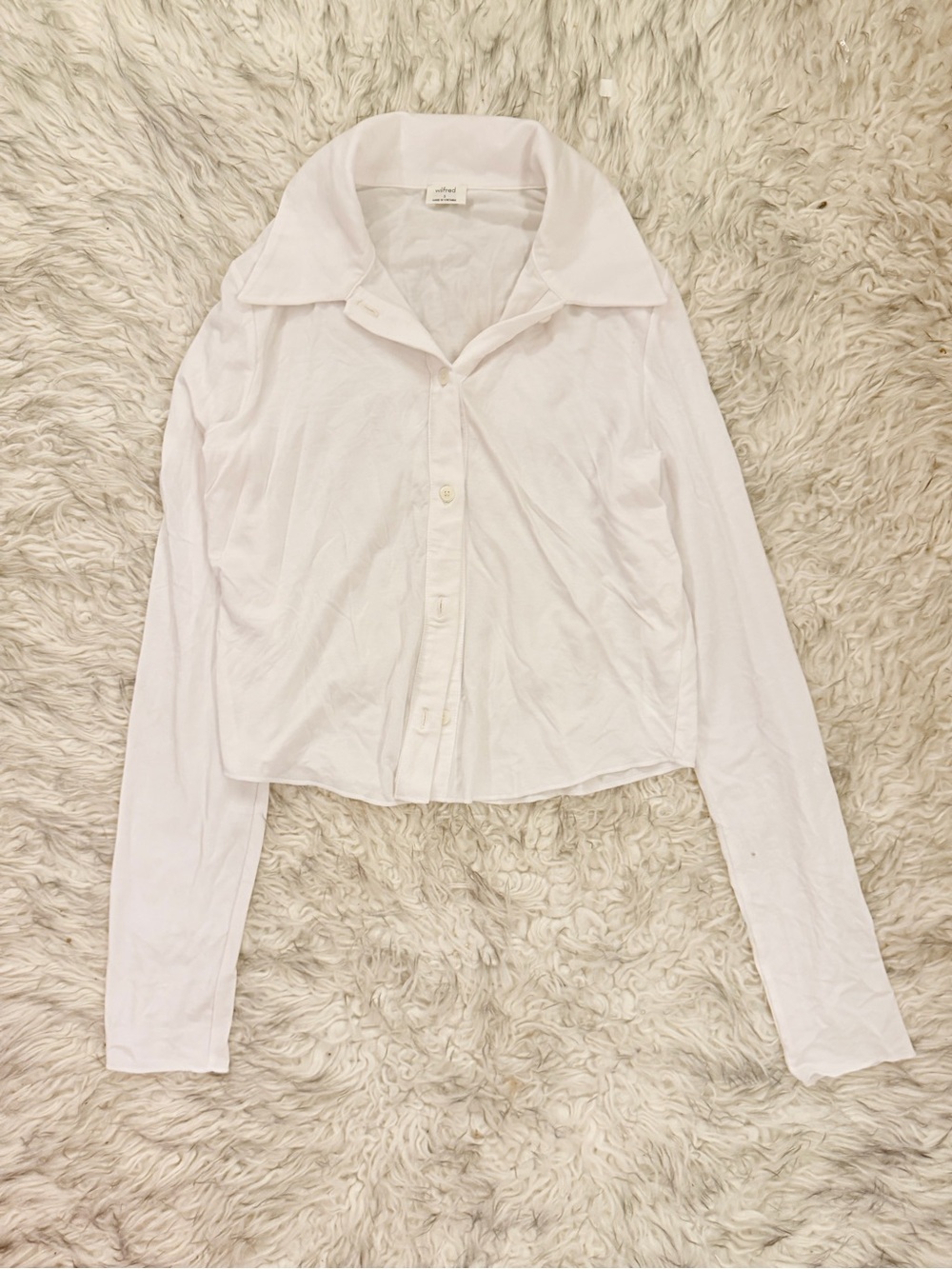 Wilfred ‘Pose’ Waist Longsleeve - White